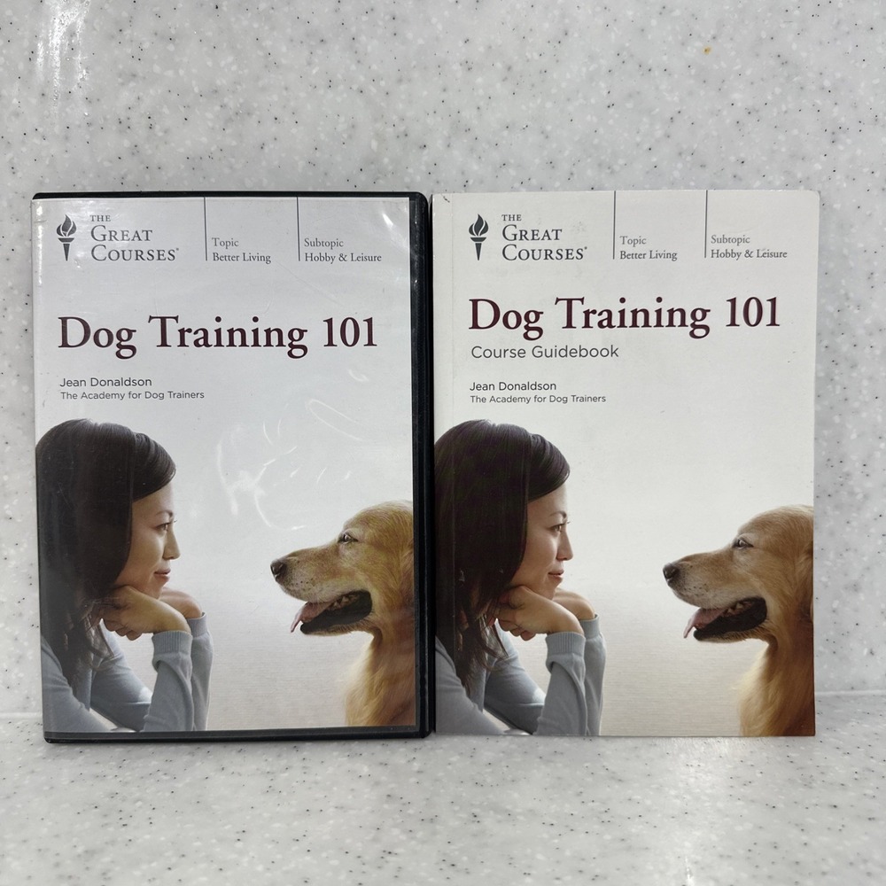 The Great Courses DVD Dog Training 101 4 Discs And Book Educational